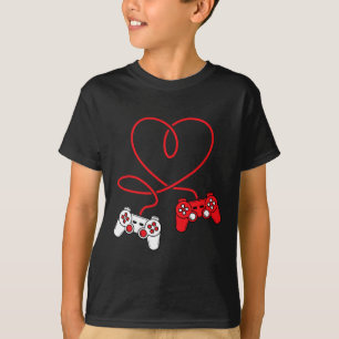 Camiseta Dia de os namorados Engraçado pelo Controlador de