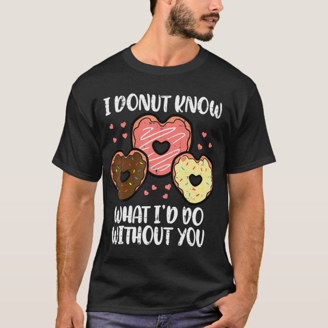 Camiseta Dia de os namorados Eu Rosquinha Conhecer Meninos  (Frente)