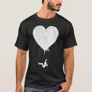 Camiseta Dia de os namorados excelente Saindo Fora do Amor 