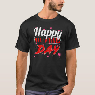Camiseta Dia de os namorados Feliz Dia dos Namorados