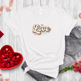 Camiseta Dia de os namorados Love