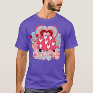Camiseta Dia de os namorados Love inseto