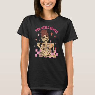 Camiseta Dia de os namorados Ocidental Engraçado Sim Soltei