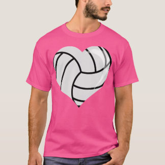 Camiseta Dia de os namorados Para Lover De Voleibol