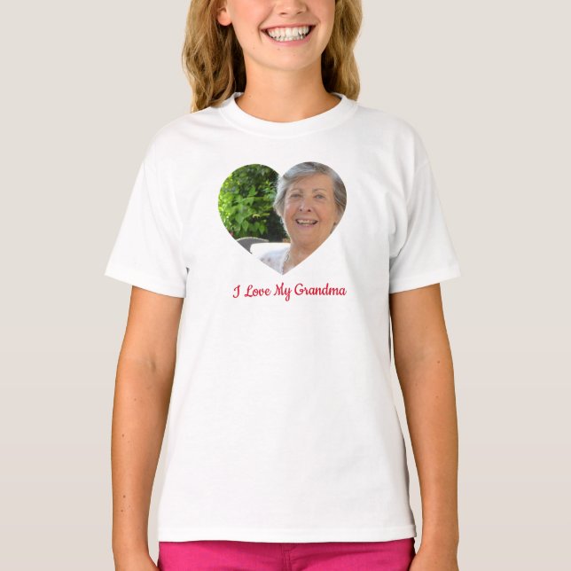 Camiseta Dia de os namorados Personalizado de Fotografia Av (Frente)