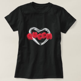 Camiseta Dia de os namorados Queen Gift Tee
