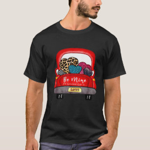 Camiseta Dia de os namorados Red Truck T-Shirt