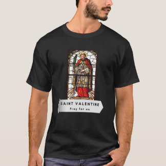 Camiseta Dia de os namorados rua Namorados Católico Christi