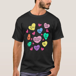 Camiseta Dia de os namorados sarcástico Engraçado Anti Va