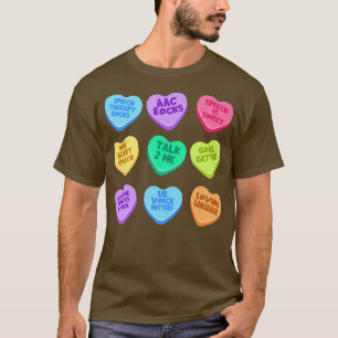 Camiseta DIA DE OS NAMORADOS SLP Pastel Candy Heart SLPA Sp