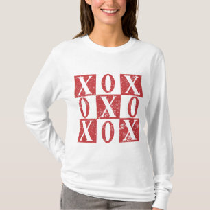 Camiseta Dia de os namorados XOXO