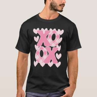 Camiseta Dia de os namorados XoXo XoXo Vibes de Amor Retros
