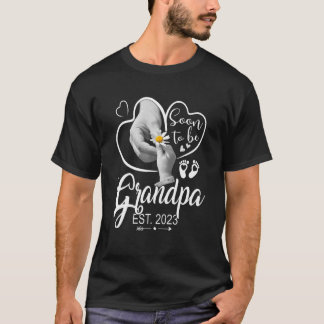 Camiseta Dia de os pais 2023 da Primeira Vez do Vovô