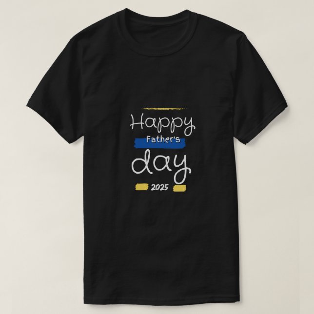 CAMISETA DIA DE OS PAIS - 2025 (Frente do Design)