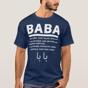 Camiseta Dia de os pais Árabe - Melhor Definição de Mens Ba