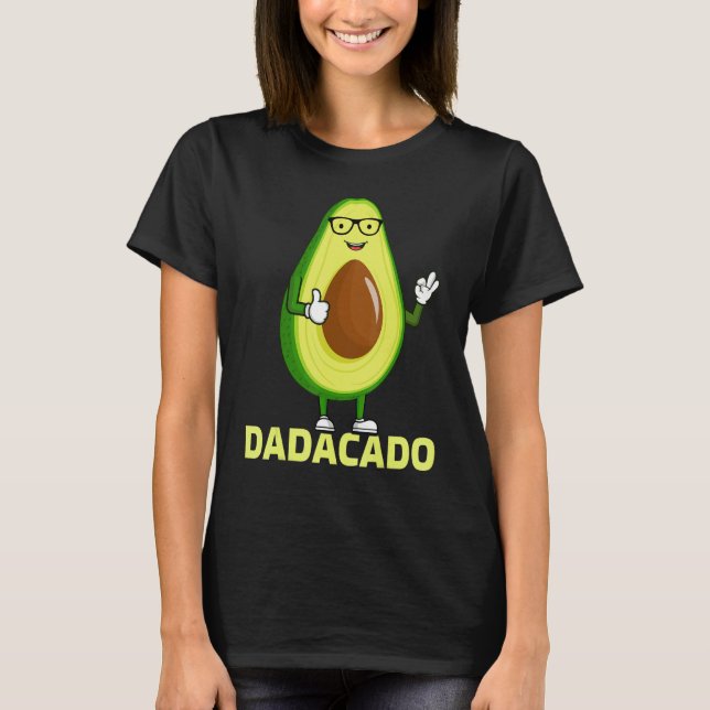 Camiseta Dia de os pais Avocado Pai Avocado (Frente)