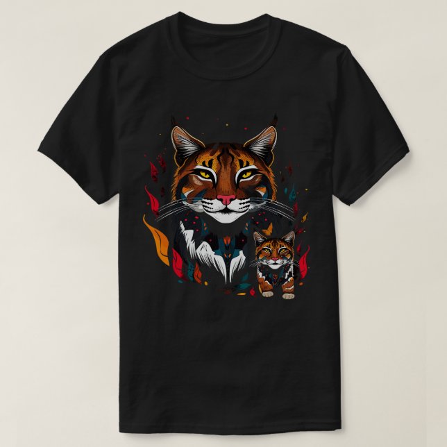 Camiseta Dia de os pais Bobcat (Frente do Design)