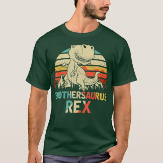 Camiseta Dia de os pais Brothersaurus Rex Dinossaur