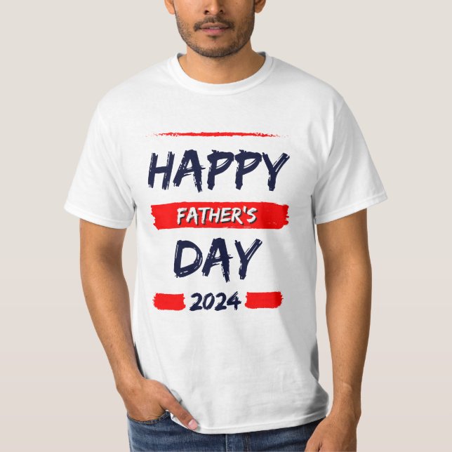 Camiseta Dia de os pais Cadic Happy 2024 (Frente)