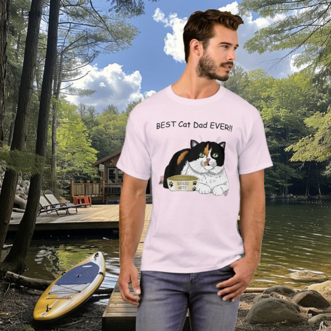 Camiseta Dia de os pais Calico Cat (Criador carregado)