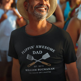 Camiseta Dia de os pais CHURRASCO Incrível Personalizado