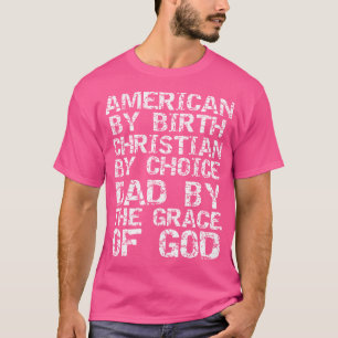 Camiseta Dia de os pais Cristão Presente Para Homens Do Pai
