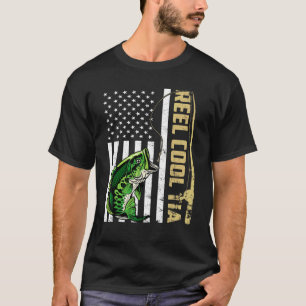 Camiseta Dia de os pais da Etapa Legal do Vintage Reel do S