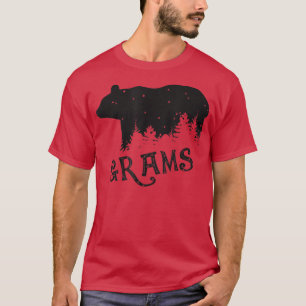Camiseta DIA DE OS PAIS da mãe do urso GRAMS