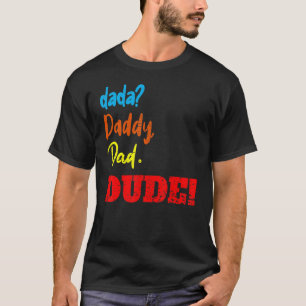 Camiseta Dia de os pais Dada Pai Duo 1