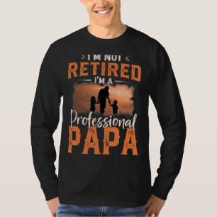 Camiseta Dia de os pais de adolescentes Eu não estou aposen