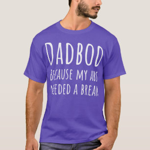 Camiseta Dia de os pais De Bacalhau Porque Meu Abs Precisav