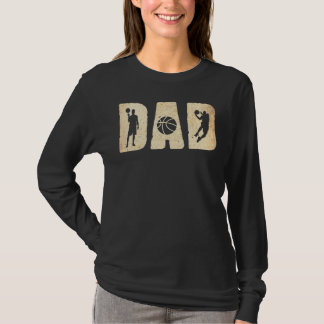 Camiseta Dia de os pais de basquetebol Pai