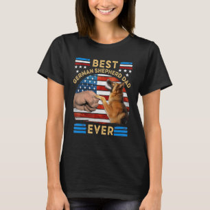 Camiseta Dia de os pais De Cães De Pai Ip De Melhor German 