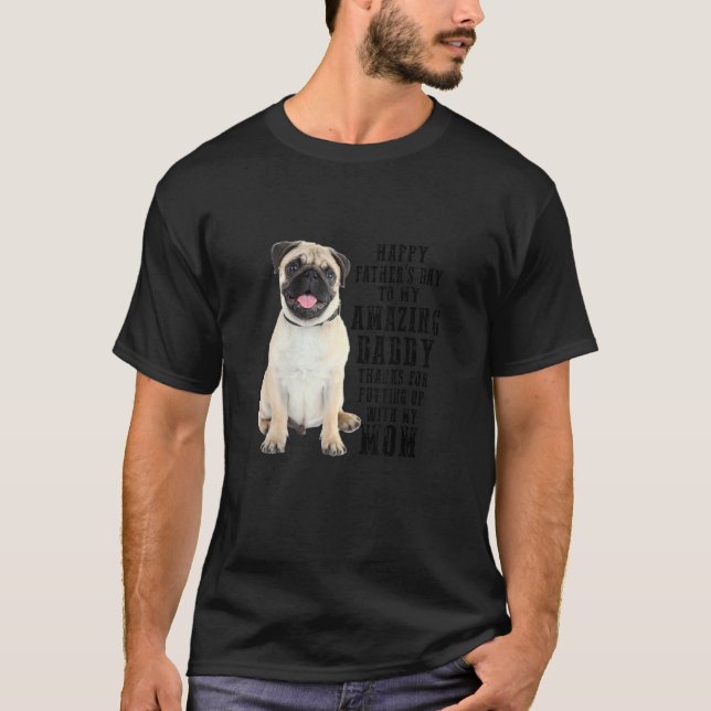 Camiseta Dia de os pais de Cães - Melhor Pai (Frente)