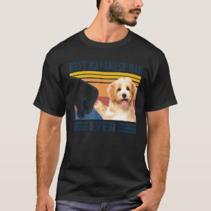 Camiseta Dia de os pais De Cão Do Melhor Havanês Pai