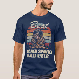 Camiseta Dia de os pais de Espanhol de Melhor Cocker Eterno