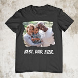 Camiseta Dia de os pais de Fotografias da Família Personali<br><div class="desc">Crie sua camiseta de presente personalizada de Dia de os pais com sua foto e texto personalizados.</div>