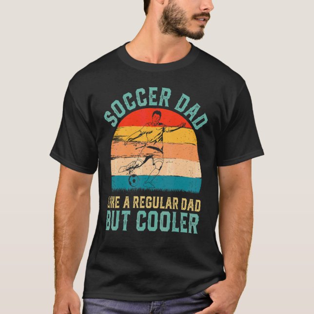 Camiseta Dia de os pais De Futebol De Pai Para Pai Papá (Frente)