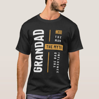 Camiseta Dia de os pais de Influência Má Legendário