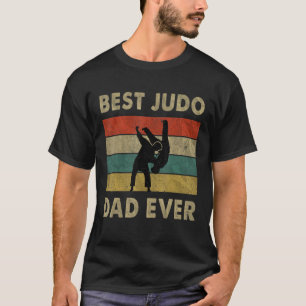 Camiseta Dia de os pais De Judo De Melhor Pai