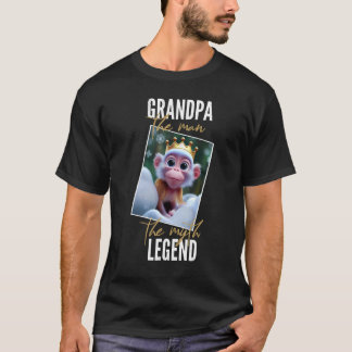 Camiseta Dia de os pais de lenda do vovô
