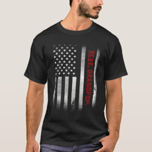 Camiseta Dia de os pais De Mens Para O Papa Melhor Avô De T