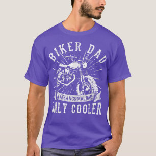 Camiseta Dia de os pais de motocicleta do Pai Biker para mu