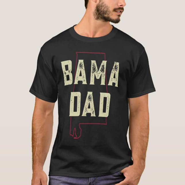 Camiseta Dia de os pais de Pai Bama (Frente)