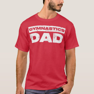 Camiseta Dia de os pais de Pai de ginástica do Mens 