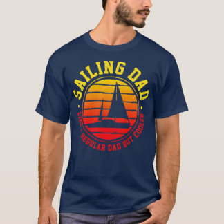 Camiseta Dia de os pais de Pai de navegação na navegação tr