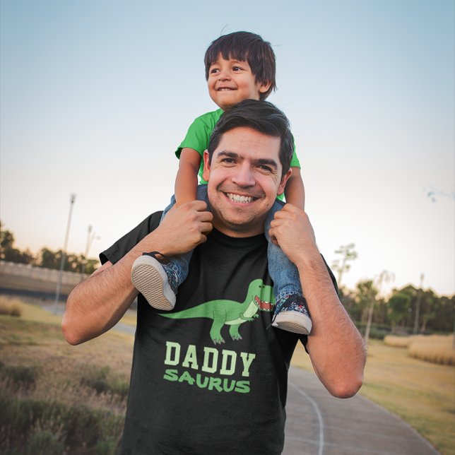 Camiseta Dia de os pais de Pai Dino Daddysaurus Dinosaur T- (Criador carregado)