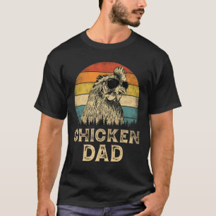 Camiseta Dia de os pais de Pai Picken Pai de frango
