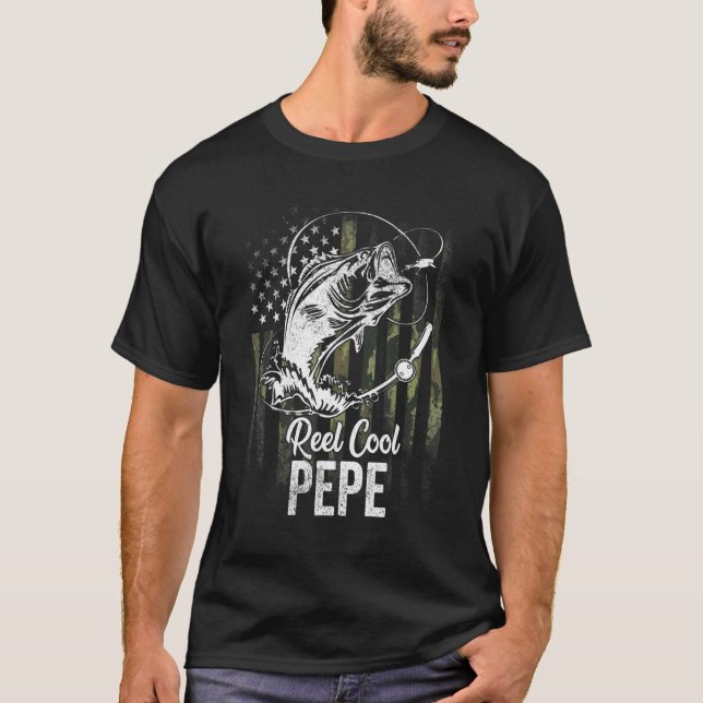 Camiseta Dia de os pais de Pepe Legal do Impressão da Sinal (Frente)