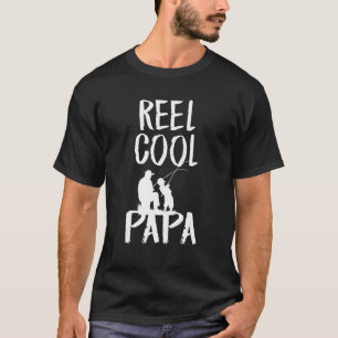 Camiseta Dia de os pais de pesca da rola Legal Pai Papa